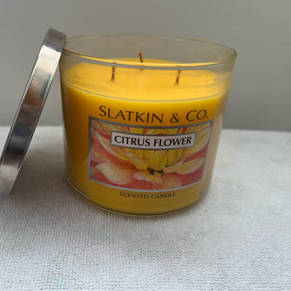RARE Citrus Flower 3-wick Candle